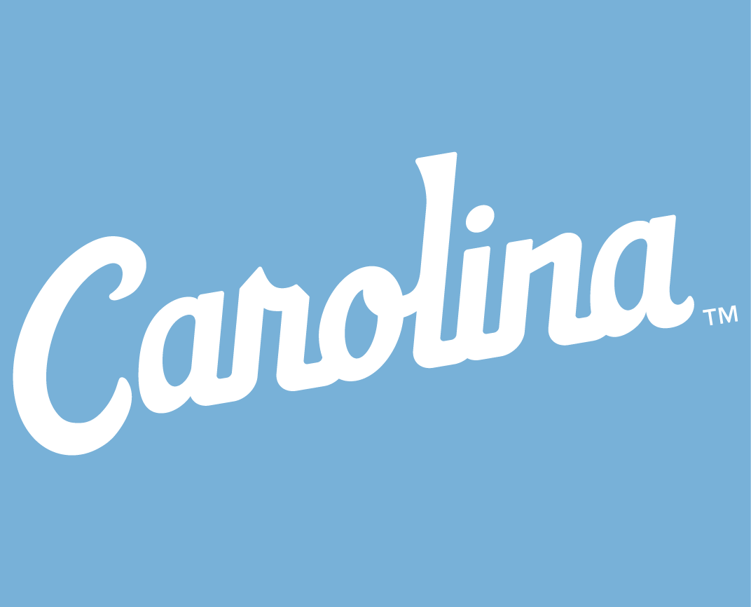 North Carolina Tar Heels 2015-Pres Wordmark Logo v3 diy DTF decal sticker